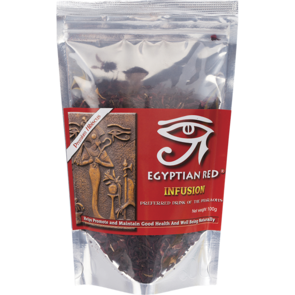 egyptian red hibiscus 100g front