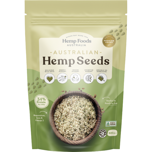 essential hemp australian hemps seeds 800g front