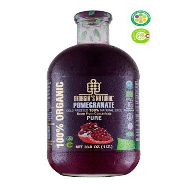 georgias natural pomegranate juice organic 1lt