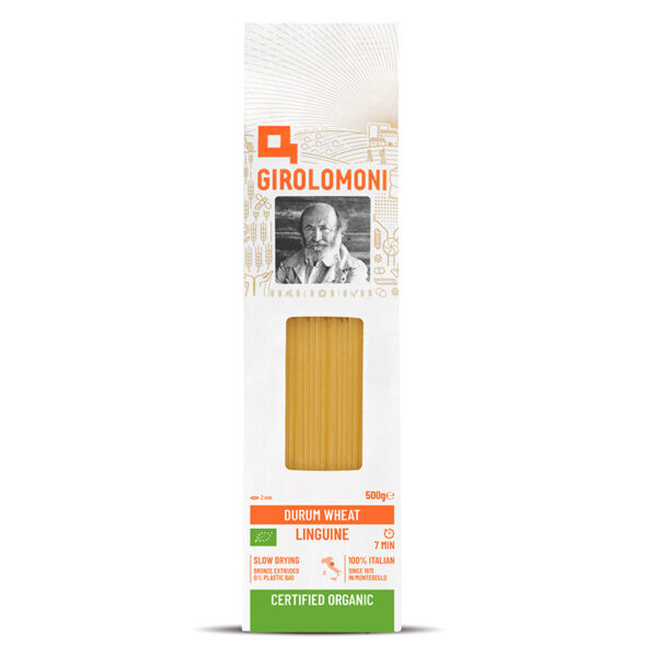 girolomoni durum wheat semolina linguine 500g