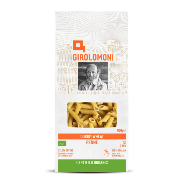 girolomoni durum wheat semolina penne 500g