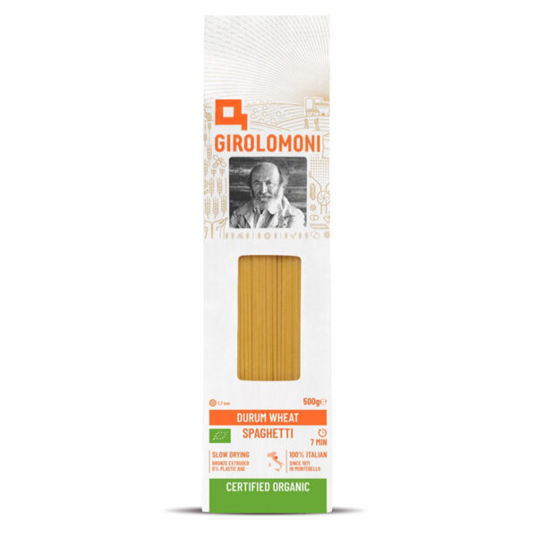 girolomoni durum wheat semolina spaghetti 500g