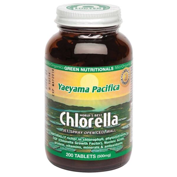 green nutritritionals chlorella yaeyama pacifica 200tablets