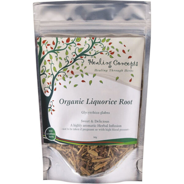 healing concepts organic liquorice root 50g