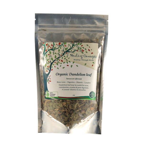 healing concepts dandelion leaf 40g