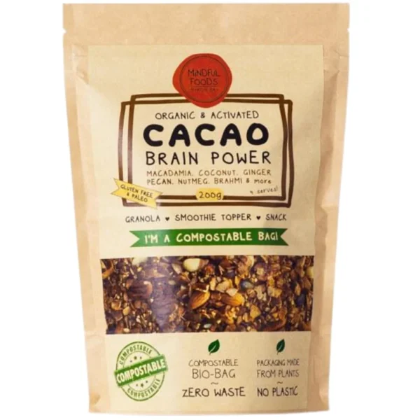 mindful foods cacao brain power 200g