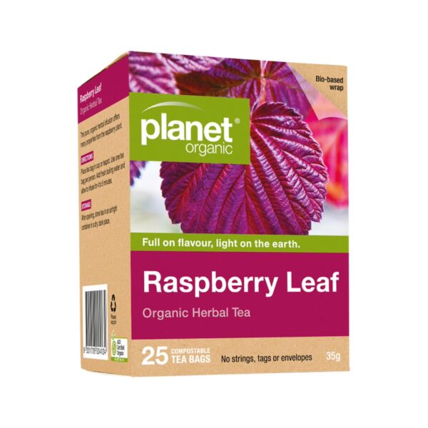 planet organic raspberry leaf 25 bags