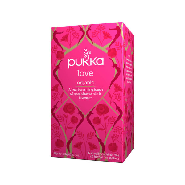 pukka organic love tea 20 tea bags