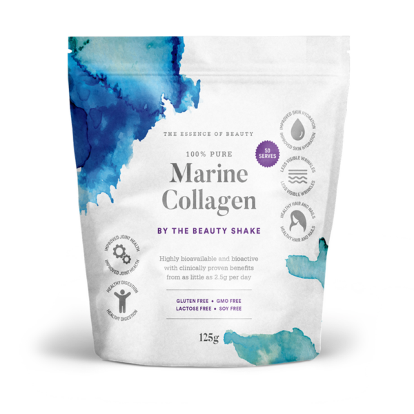 the beauty shake 100 pure marine collagen 125g