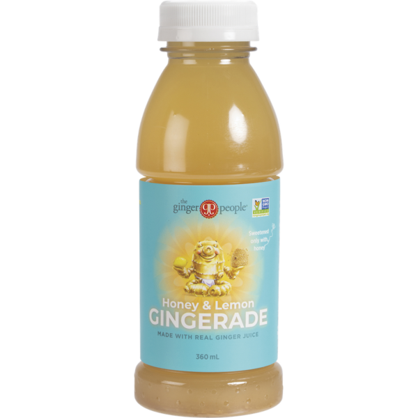 the ginger people honey lemon gingerade 360g front