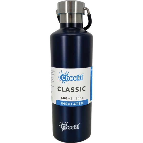 cheeki classic insulated bottle ocean 600ml