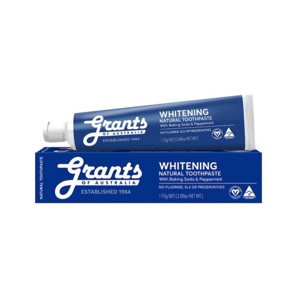 grants toothpaste whitening with baking soda 110g