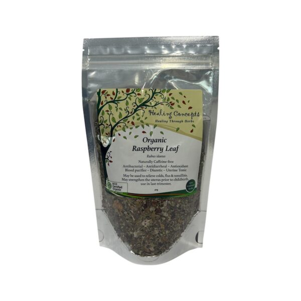 healing concepts raspberry leaf 40g