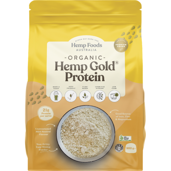 essential hemp organic hemp gold protein front 900g