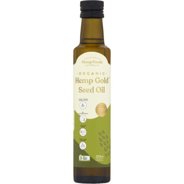 essential hemp organic hemp seed oil front 250ml