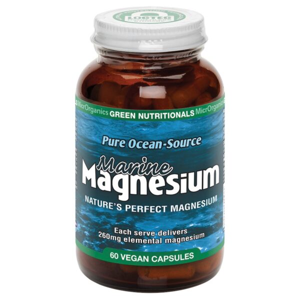 green nutritionals marine magnesium 60caps