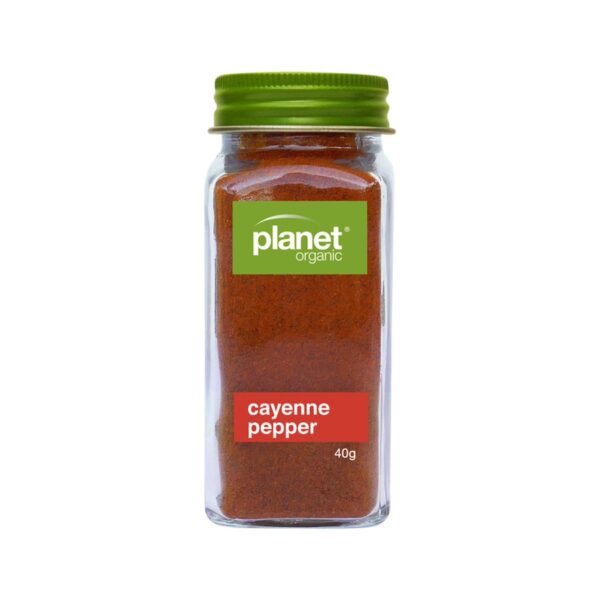 planet organic cayenne pepper ground 40g