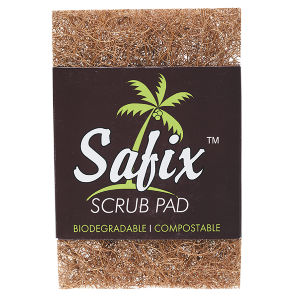 safix cocnut fibre scrub pad large