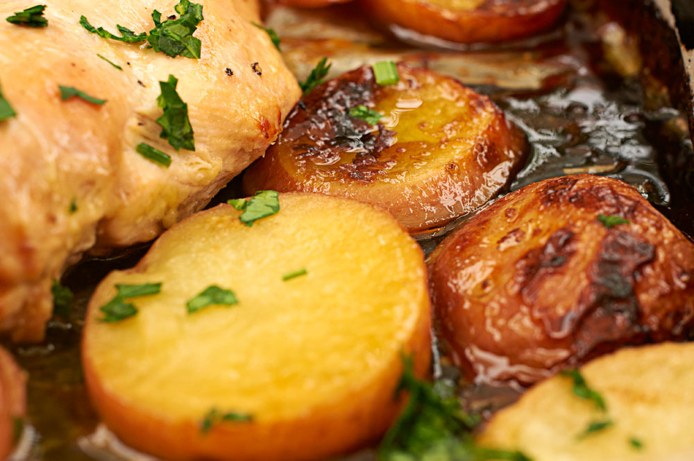 baked honey lemon chicken potatoes lfmc © dsc 1371