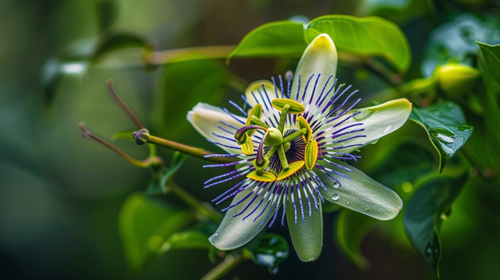 Close-up of a passion flower